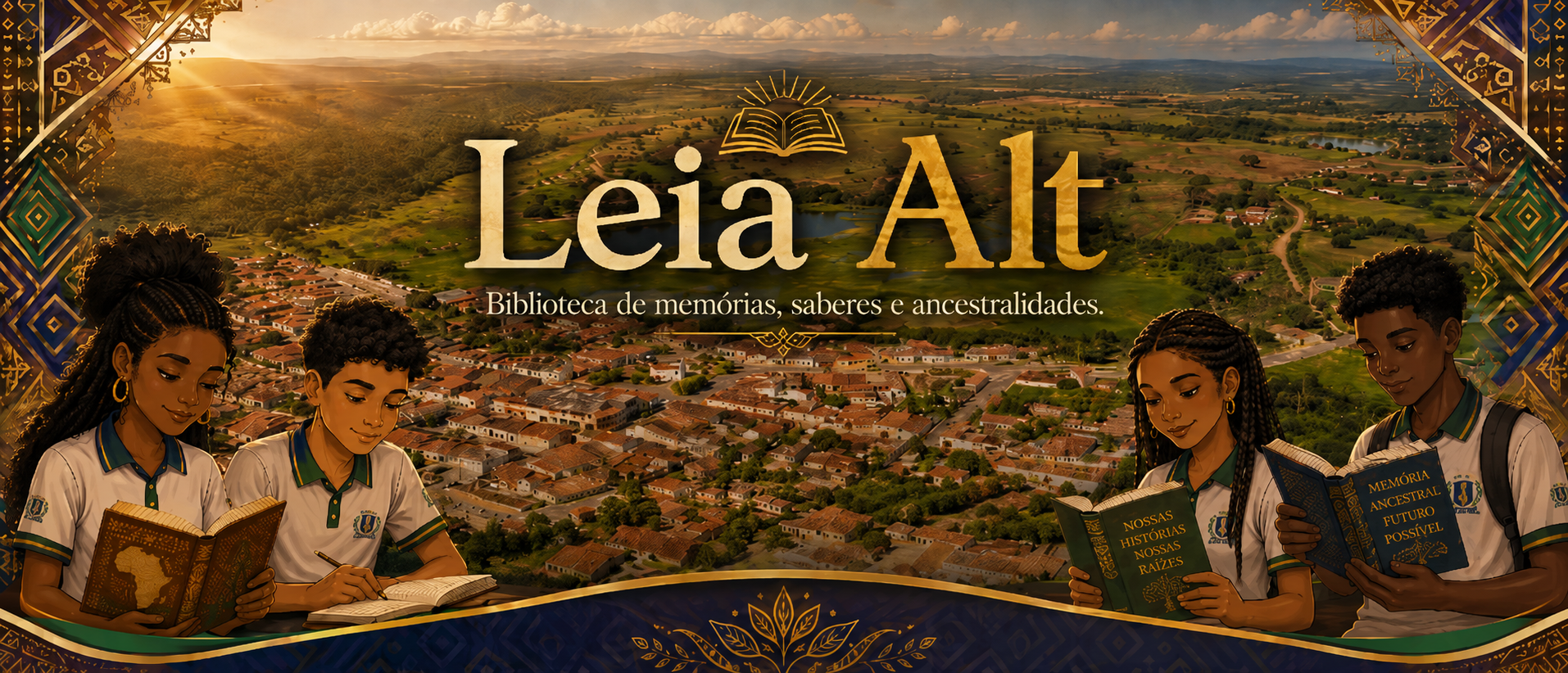 Leia Alt - Biblioteca de memórias, saberes e ancestralidades