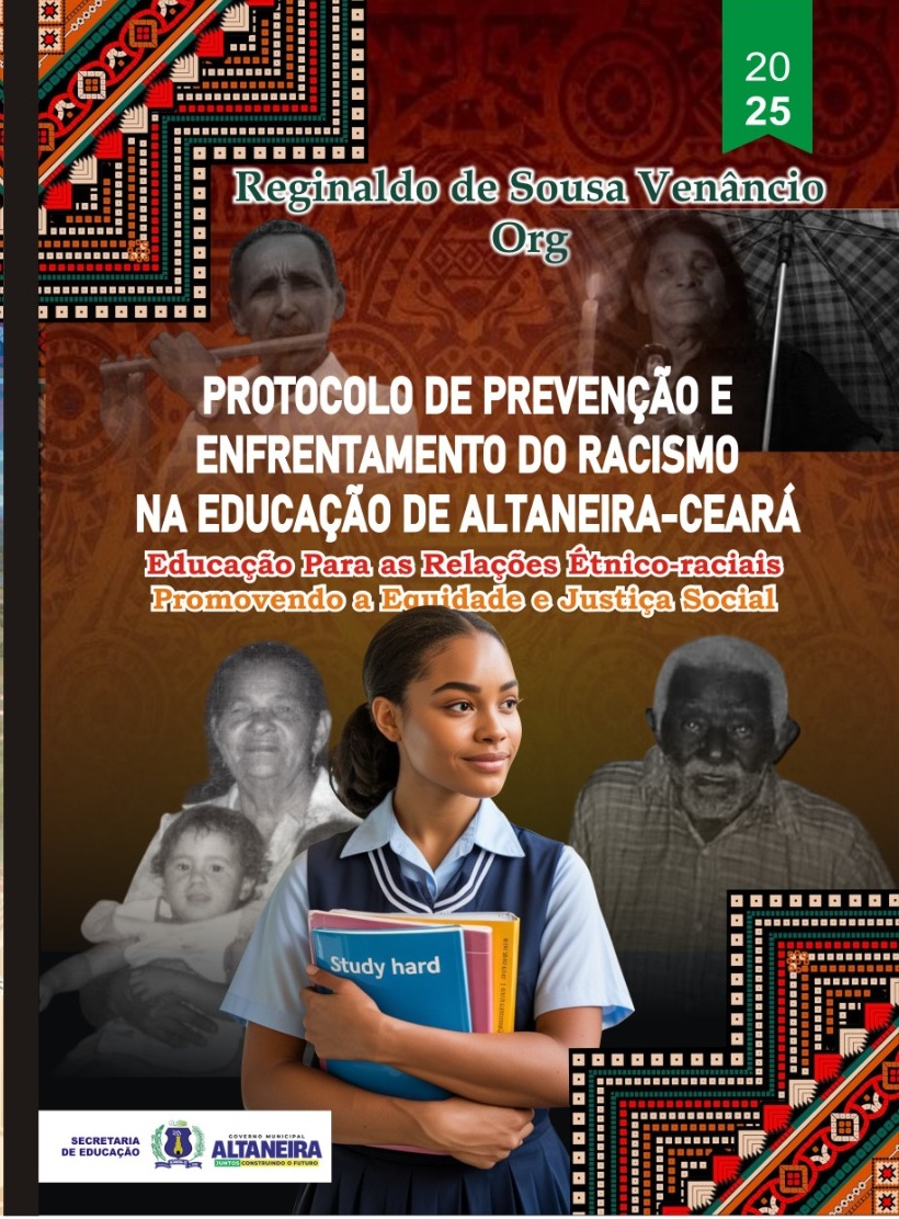 Capa do livro Protocolo de Prevenção e Enfrentamento do Racismo Na Educação de Altaneira-CE